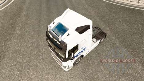 La piel Ekont Express en Volvo trucks para Euro Truck Simulator 2