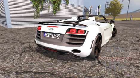 Audi R8 Spyder para Farming Simulator 2013