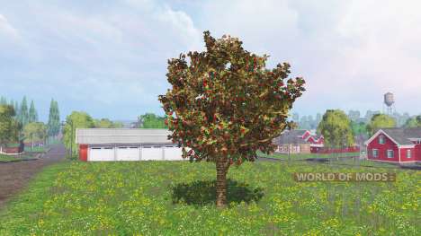 Fruit and berry trees v0.9 para Farming Simulator 2015