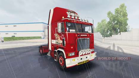 La piel de Little Miss en camión Freightliner FL para American Truck Simulator