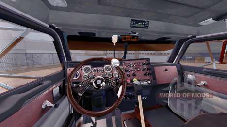 Peterbilt 379 chop top v1.2 para American Truck Simulator