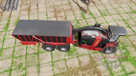 Krone BiG X 1100 cargo v2.0 para Farming Simulator 2017
