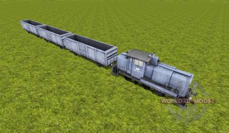 Cargo train wagon para Farming Simulator 2015