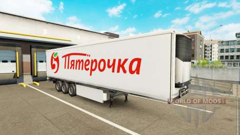 Extrime trailers pack v1.5 para Euro Truck Simulator 2