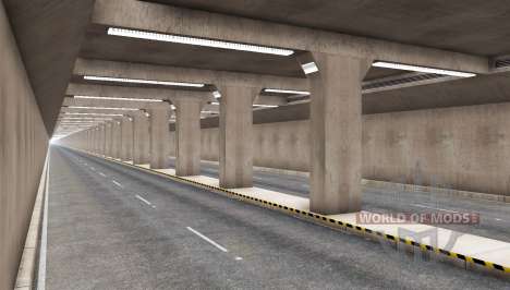 Endless Tunnel para BeamNG Drive
