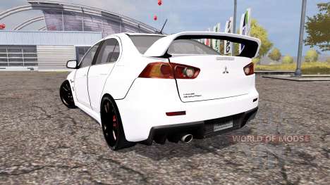 Mitsubishi Lancer Evolution X para Farming Simulator 2013