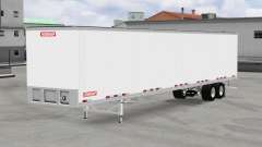 De metal semi-remolque Fruehauf para American Truck Simulator