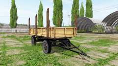 Timber trailer automatic loading para Farming Simulator 2017