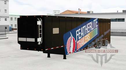 Featherlite semitrailer v1.3 para American Truck Simulator