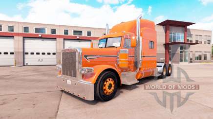 Piel de naranja para el camión Peterbilt 389 v1.1 para American Truck Simulator
