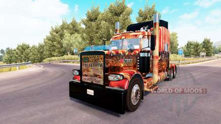 Espeluznante Carnevil de la piel para el camión Peterbilt 389 para American Truck Simulator