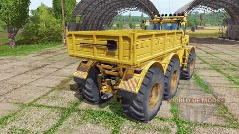 Kirovets K 701 6x6 dump truck para Farming Simulator 2017
