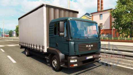 Tandem truck traffic v1.1 para Euro Truck Simulator 2