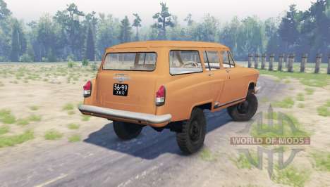 GAZ 22 Volga para Spin Tires