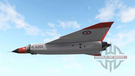 Avro CF-105 Arrow para BeamNG Drive