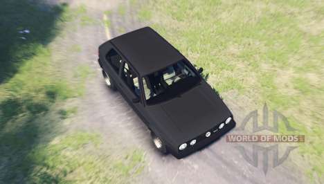 Volkswagen Golf II GTI para Spin Tires