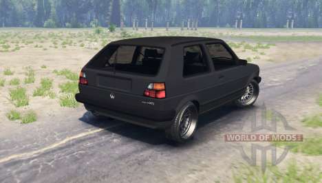 Volkswagen Golf II GTI para Spin Tires