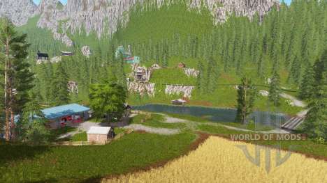 Goldcrest mountains v2.5 para Farming Simulator 2017