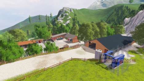 Los Alpes v1.026 para Farming Simulator 2015
