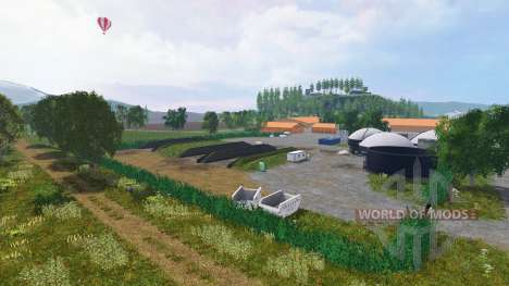 Dos ríos v1.1 para Farming Simulator 2015
