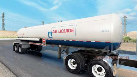 Real company tanker trailers para American Truck Simulator