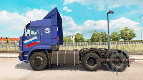 KamAZ 6460 v2.Tres para Euro Truck Simulator 2