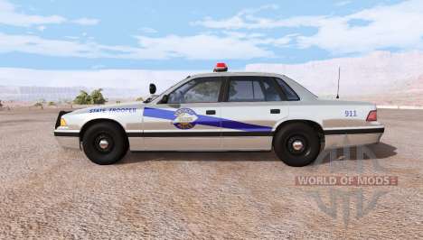 Gavril Grand Marshall kentucky state police v3.0 para BeamNG Drive