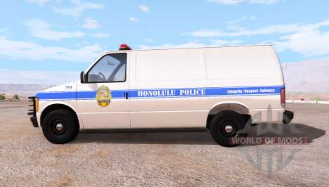 Gavril H-Series honolulu police v1.02 para BeamNG Drive
