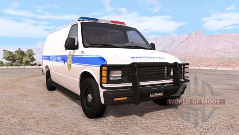 Gavril H-Series honolulu police v1.02 para BeamNG Drive