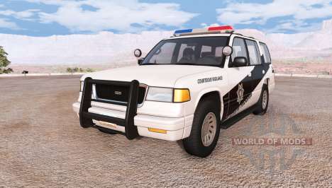 Gavril Roamer arizona state police v1.5 para BeamNG Drive