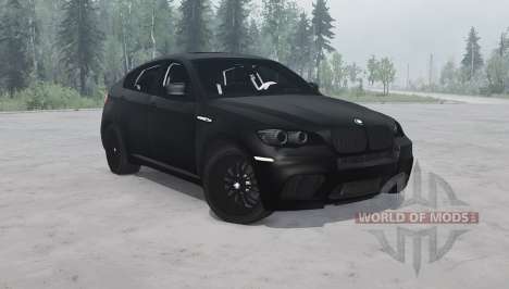 BMW X6 M para Spintires MudRunner