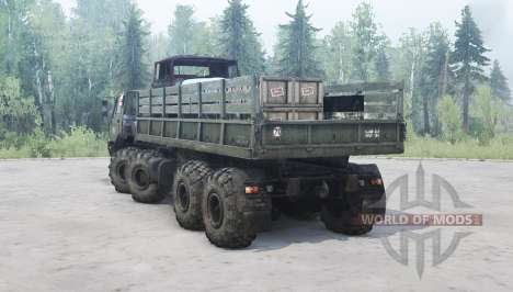 KrAZ 7Э6316 Siberia para Spintires MudRunner