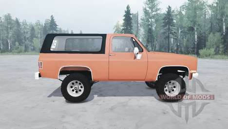 Chevrolet K5 Blazer 1985 para Spintires MudRunner