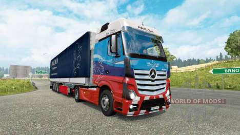 Painted truck traffic pack v3.2 para Euro Truck Simulator 2