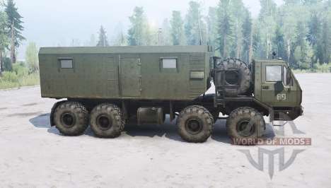 KrAZ 7Э6316 Siberia para Spintires MudRunner