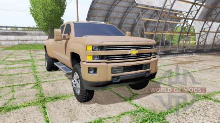 Chevrolet Silverado 3500 HD Crew Cab para Farming Simulator 2017