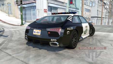 Hirochi SBR4 rockport police para BeamNG Drive