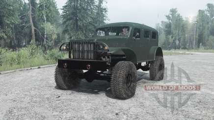 Dodge WC-53 Carryall (T214) 1942 para MudRunner