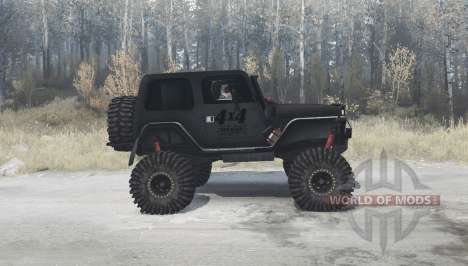 Jeep Wrangler (TJ) custom para Spintires MudRunner