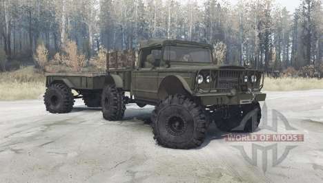 Kaiser Jeep M715 para Spintires MudRunner