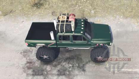 Jeep Comanche monster para Spintires MudRunner