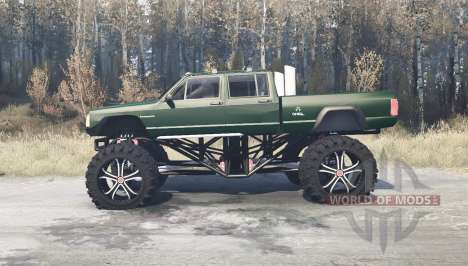 Jeep Comanche monster para Spintires MudRunner
