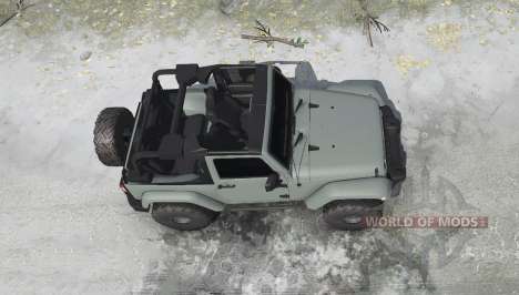 Jeep Wrangler (JK) para Spintires MudRunner