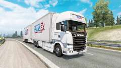 Tandem truck traffic v1.7 para Euro Truck Simulator 2