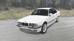 BMW 525iX sedan (E34) 1991 para MudRunner