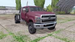 Chevrolet Silverado 4500HD Crew Cab 2018 para Farming Simulator 2017