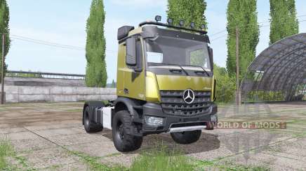 Mercedes-Benz Arocs 2043 2013 v1.2 para Farming Simulator 2017