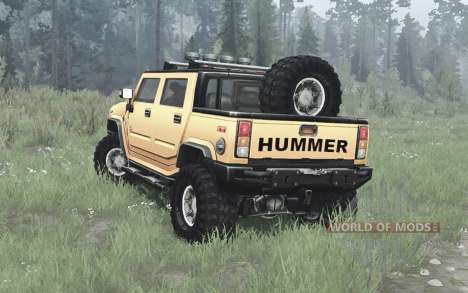Hummer H2 para Spintires MudRunner
