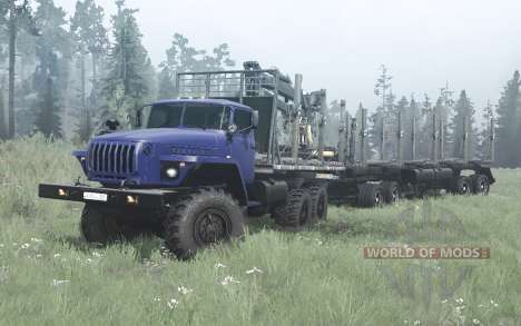 Ural 4320 para Spintires MudRunner