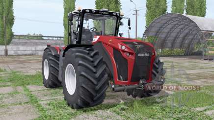 CLAAS Xerion 4500 Trac VC Red Design para Farming Simulator 2017